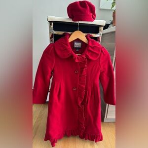Rothschild red coat with hat